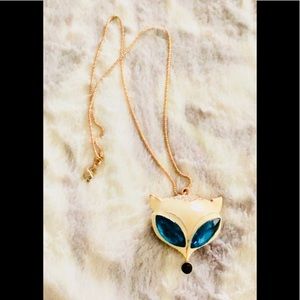 Fox pendant necklace